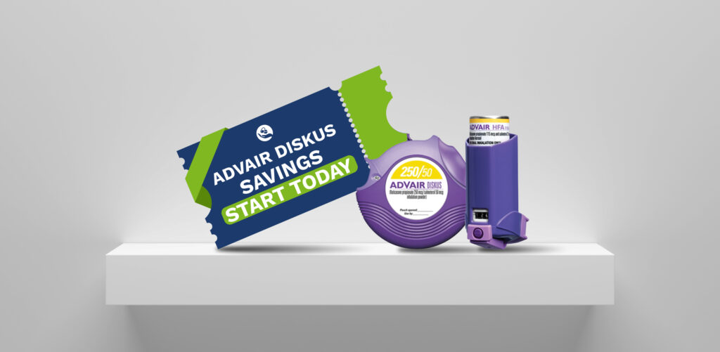 Advair Diskus Coupon & Assistance Programs - Cost $70/month