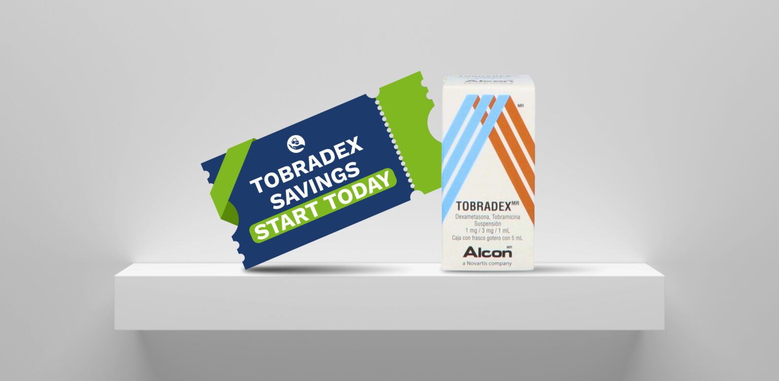 Tobradex Coupon & Assistance Programs Cost 70/month