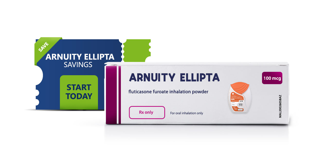 Arnuity Ellipta coupon