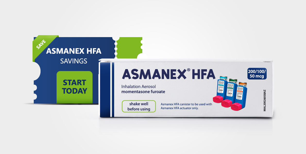 Asmanex HFA coupon