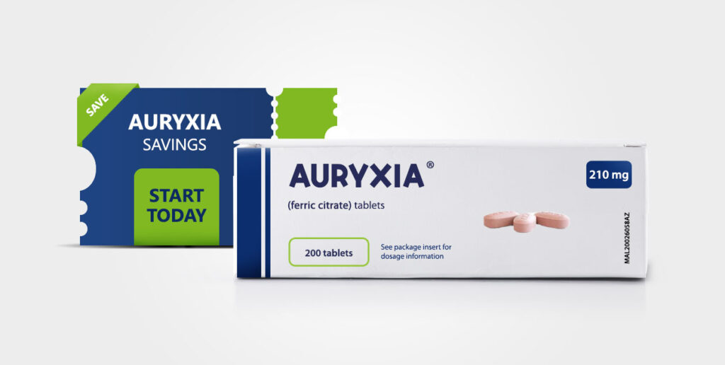 Auryxia coupon