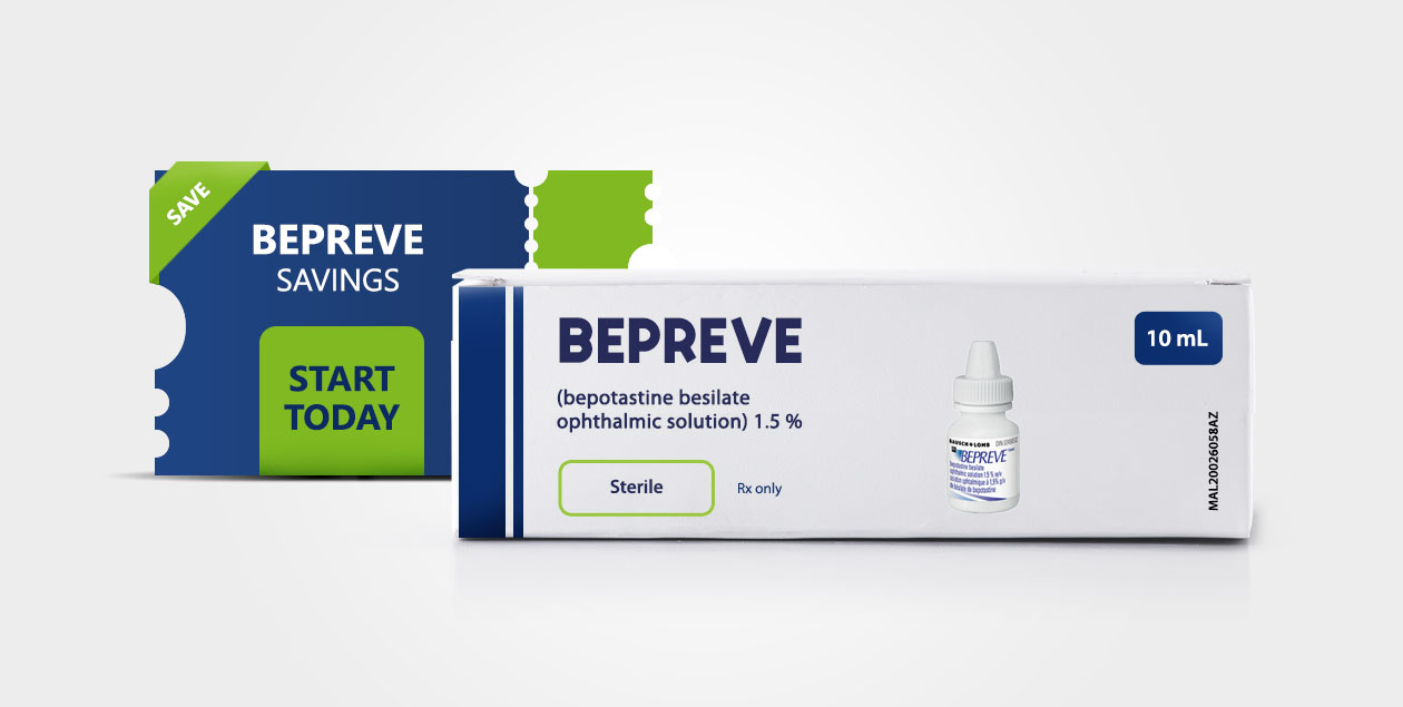 Bepreve coupon