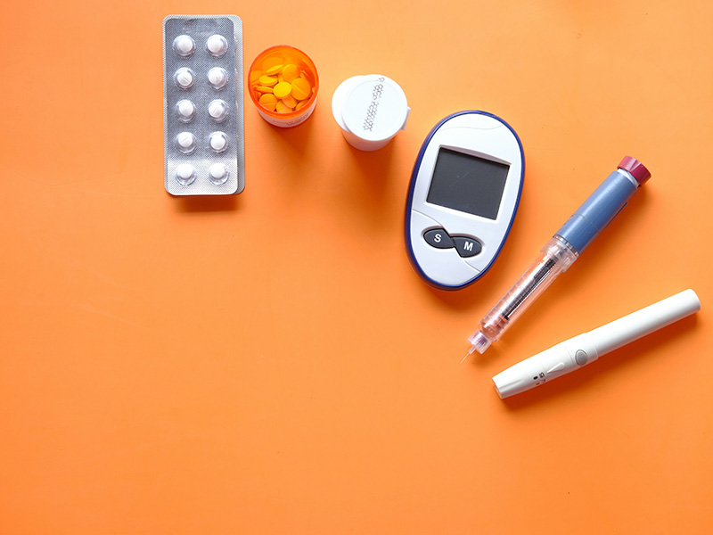 devices and medicines for the treatment of diabetes and blood sugar measurement
