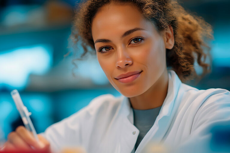 close-up portrait of the doctor